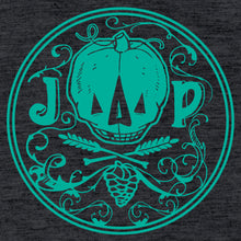 Load image into Gallery viewer, Jolly Pumpkin Hooded Pullover- Charcoal