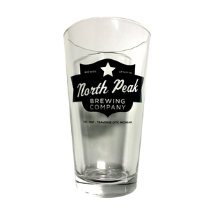 North Peak Pint Glass