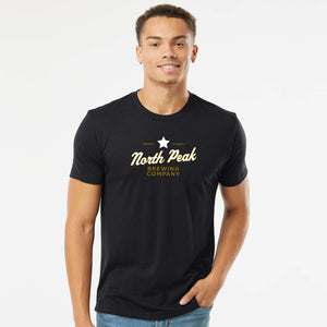 North Peak Logo Men's T-Shirt - Black