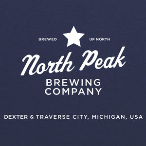 North Peak Dexter & Traverse City Logo Unisex Tee - Vintage Navy
